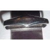 Szlufka, ramka metalowa 30mm, 320 nikiel połysk (id: 307)