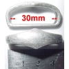 Szlufka, ramka metalowa 30mm, 320 stare srebro (id: 308)