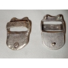 Szlufka, ramka metalowa 32mm, 377 stare srebro (id: 309)