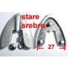Końcówka metalowa do paska 32/35mm, 379 stare srebro (id: 263)