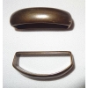 Szlufka, ramka metalowa 38mm, 380 brąz (id: 317)