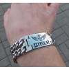 BIKER bransoletka ze stali jubilerskiej 316L dł. 22,5cm (id: 18)