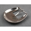 Klamra ozdobna western RODEO platerowana srebrem i złotem do paska 38mm (id: 1767)
