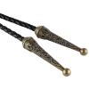 Bawole Rogi Longhorn bolo brązowe krawat western motyw indiański (id: 296)