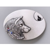 Wilk klamra platerowana srebrem (id: 1259)