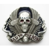 Bad To The Bone V2 klamra stare srebro z kolorami (id:151)