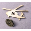 Sikorsky UH-60 Black Hawk śmigłowiec znaczek 3D na pins złoty (id: 234)
