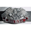 Born To Ride klamra z orłem i tłokami (id: 2837)