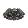 Born To Ride klamra z orłem i tłokami (id: 2837)