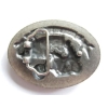 Born To Be Free chopper z wilkiem klamra stare srebro (id: 147)