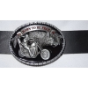 Born To Be Free chopper z wilkiem klamra stare srebro kolory (id: 149)