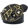 Klamra brązowa do paska Texas (id: 3153)
