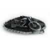 Chopper motocykl z płomieniami klamra do pasa (id: 1618)
