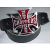 Krzyż chopper klamra czerwona do pasa (id: 2028)