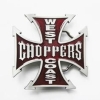Krzyż chopper klamra czerwona do pasa (id: 2028)