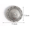 Concho wzorek geometryczny lekka klamra (id: 3004)