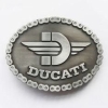 Motocyklowa klamra stare srebro Ducati (id. 3020)