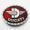 Motocyklowa klamra czerwona bordo Ducati (id. 3019)
