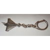EF-2000 Eurofighter Typhoon brelok, zawieszka stare srebro (id: 121)