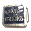 GMC TRUCKS klamra stare srebro z wypełnieniem ciemny granat (id: 1613)