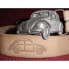 Garbus VW klamra 3D stare srebro (id: 1170)