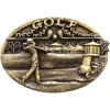 Golf golfiarz klamra kopla do pasa brązowa (id: 3245)