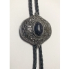 Blue Sunstone piaskowiec niebieski w ozdobnej oprawie plecionka skóra ekologiczna (id: 1529)