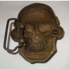 Czaszka skull klamra stare srebro (id: 2597)