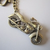 Motocykl motor chopper motocykl brelok 3D brązowy (id: 405)