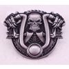 Kierownica skull chopper motocykl odznaka przypinka na pinsy wpinka (id: 2824)