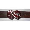 Kości kostki czerwone klamra (id: 2089)