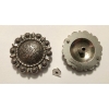 Concho western z motywem kwiatowym 33mm na śrubkę (id: 2114)