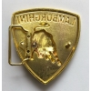 Klamra samochodowa złota Lambo.. (id. 3011)
