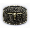 Byk Longhorn klamra srebrno brązowa (id: 1695)