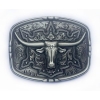 Byk Longhorn klamra stare srebro (id: 1694)