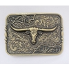 Byk Longhorn klamra brązowa (id: 1692)