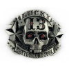 Lucky 13 tatoo skull klamra (id: 2383)