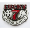 Lucky 7 kości jackpot kasyno klamra spinka (id: 2547)
