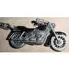 Motocykl motor chopper motocykl brelok 3D czarny (id: 407)