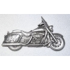 Motocykl chopper duży dznaka na śrubki stare srebro (id: 3043)