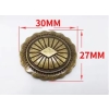 Concho ozdoba brązowa 30mm na śrubkę (id: 1193)