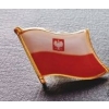 Flaga bandera polska pl odznaka przypinka na pins wpinka (id: 2835)