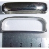 Szlufka, ramka metalowa 40mm, 382 nikiel połysk (id: 325)