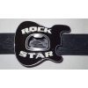 Rock Star gitara czarna klamra do pasa z otwieraczem (id: 368)