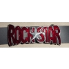 Rock Star klamra czerwony metalik do paska (id: 2983)