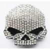 Czaszka skull klamra 3D z cyrkoniami Willie (id: 957)
