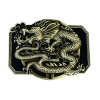 Smok dragon klamra spinka brązowa do paska (id: 1649)
