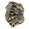 Mosiężna klamra 3D z motywem smoka dragon (id: 1291)