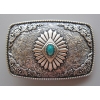 Platerowana srebrem klamra w stylu western (id: 1249)