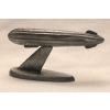 Graf Zeppelin sterowiec metalowy model na statywie samolot balon (id: 1197)